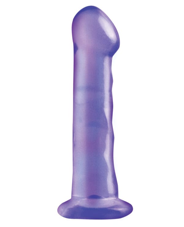 Basix Rubber Works 6.5" Dong - Purple - Image 2