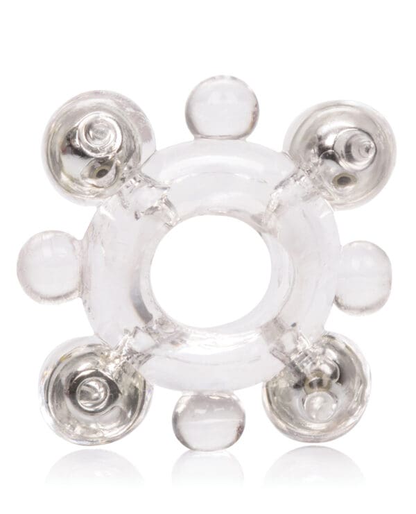 Basic Essentials Enhancer Ring w/Beads - Clear - Image 3