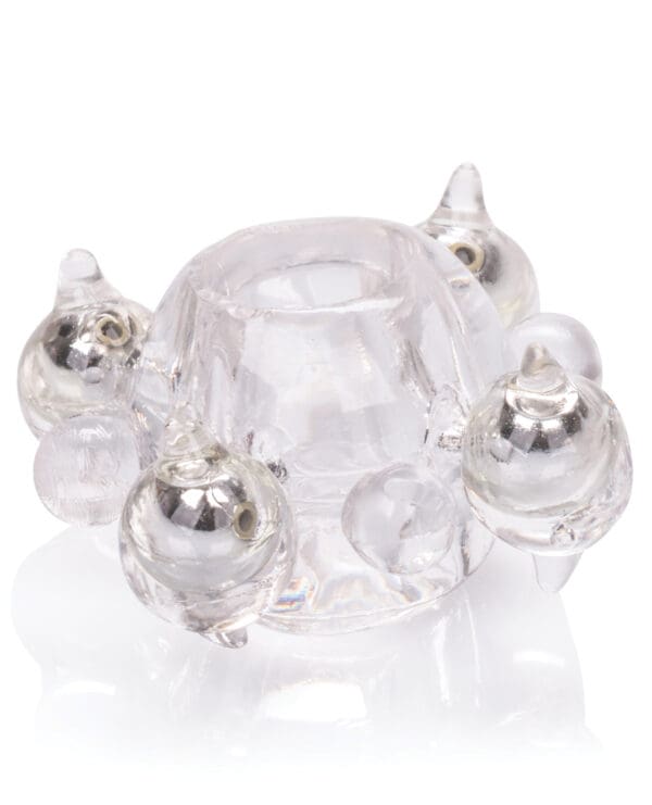 Basic Essentials Enhancer Ring w/Beads - Clear - Image 4