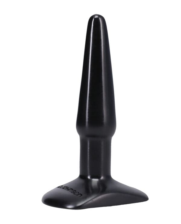 Classic Butt Plug - Small Black - Image 3