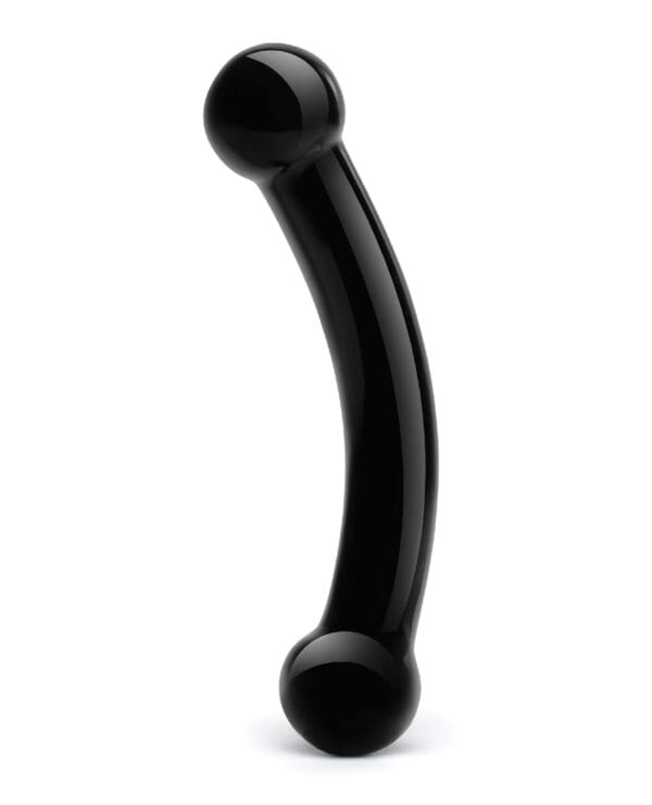 Glas Double Bull Glass Dildo - Black - Image 2