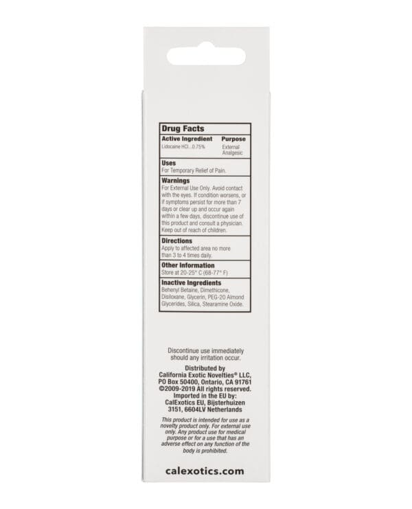 Anal Eze Cream - 1.5 oz - Image 3