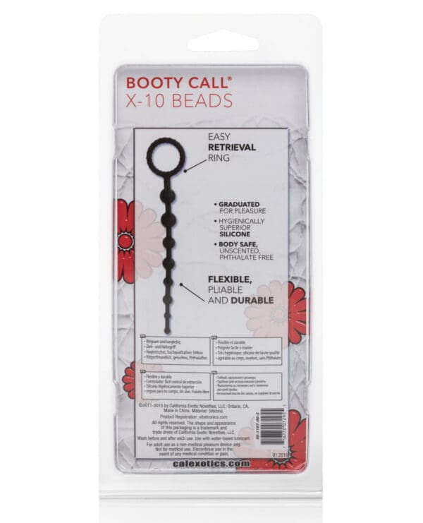 Booty Call X-10 Beads - Black - Image 2