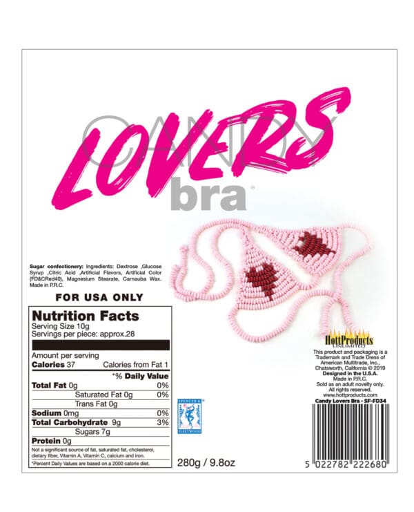 Lover's Candy Heart Bra - Image 2