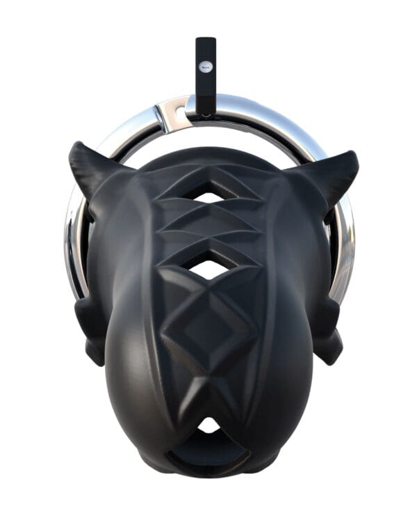 Fantasy C-Ringz Extreme Silicone Cock Blocker - Black - Image 3