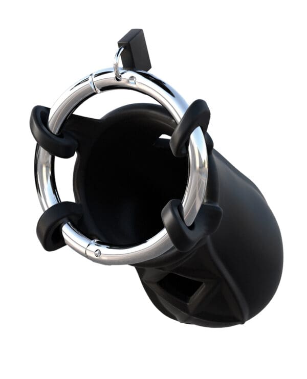 Fantasy C-Ringz Extreme Silicone Cock Blocker - Black - Image 4