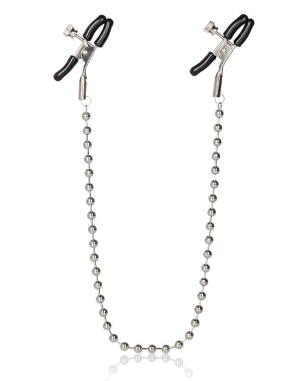 Nipple Play Silver Beaded Nipple Clamps - Image 3