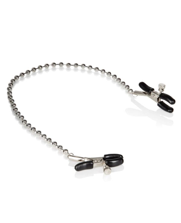 Nipple Play Silver Beaded Nipple Clamps - Image 4