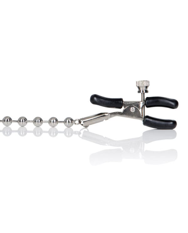 Nipple Play Silver Beaded Nipple Clamps - Image 5