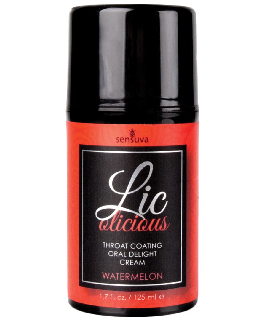 Lic O Licious Oral Delight Cream - 1.7 oz Bottle Watermelon