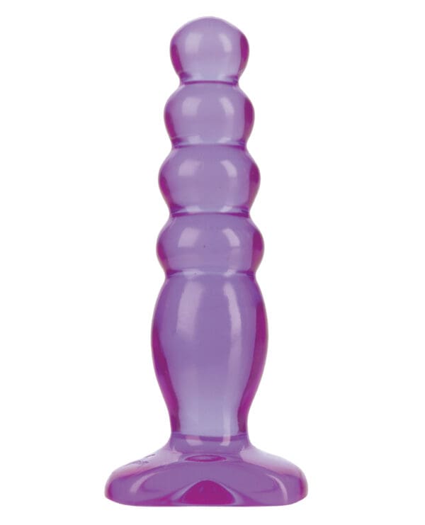 Crystal Jellies 5" Anal Delight - Purple - Image 2