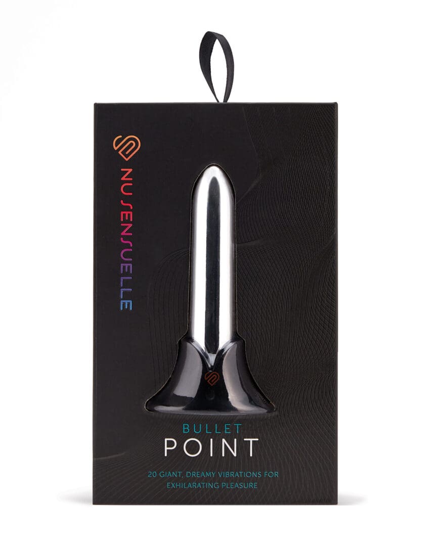 Nu Sensuelle Point Rechargeable Bullet - Silver