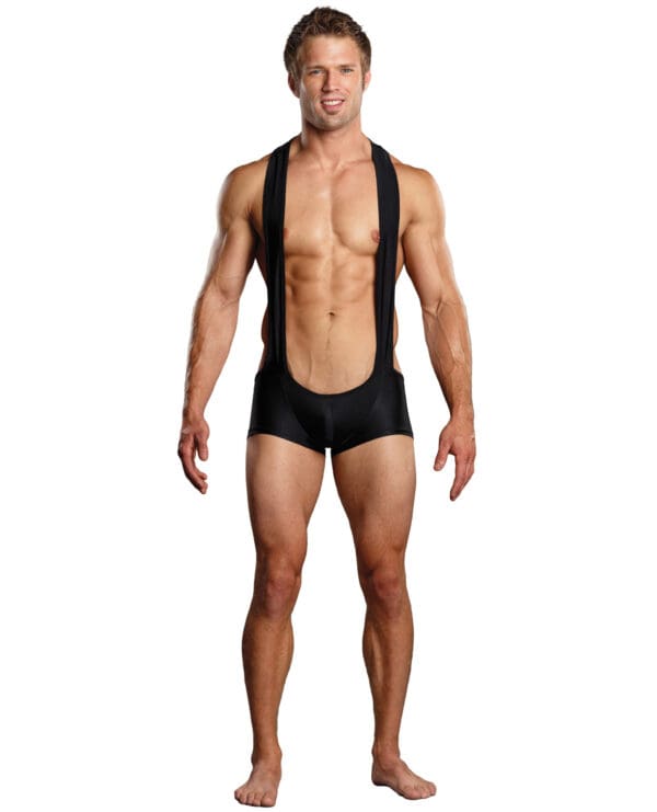 Male Power Sling Short Black L/XL