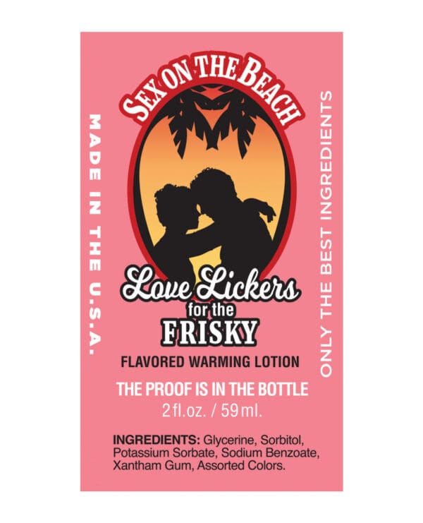Love Lickers - 2 oz Sex on the Beach Passion Fruit - Image 2