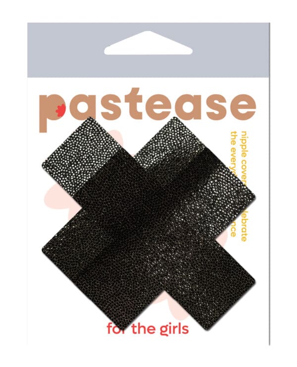 Pastease Basic Plus X Liquid Cross - Black O/S