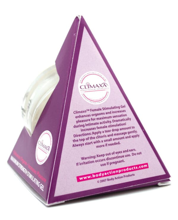 Climaxa Stimulating Gel - .5 oz Jar - Image 2