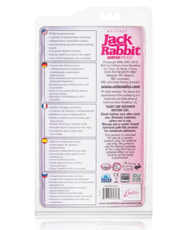 Jack Rabbit My First Waterproof - Pink - Image 2