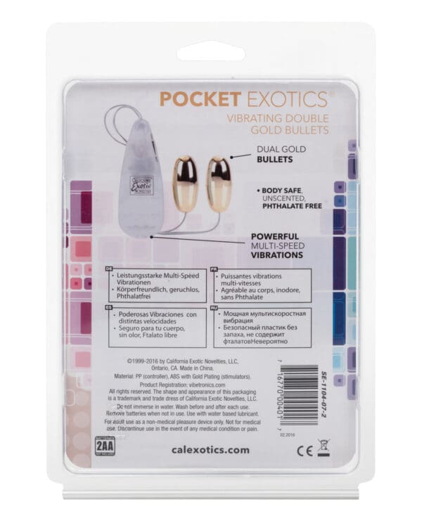 Pocket Exotics Double Gold Bullets - Image 2