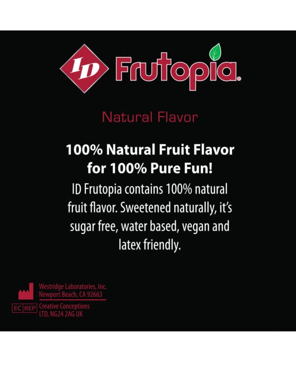 ID Frutopia Natural Lubricant - 1 oz Watermelon - Image 2