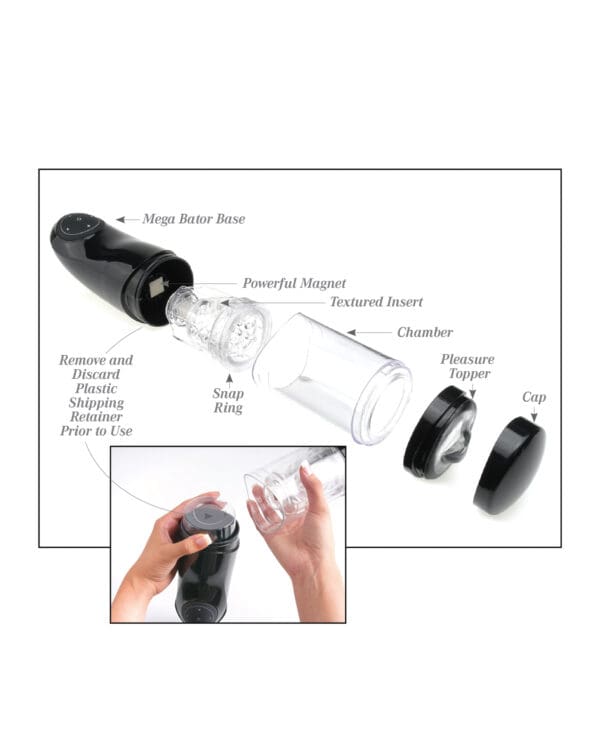 PDX Extreme Mega Bator Rechargeable Strokers - Ass - Image 5