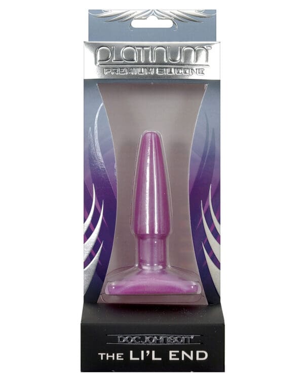 Platinum Silicone the Lil' End - Purple