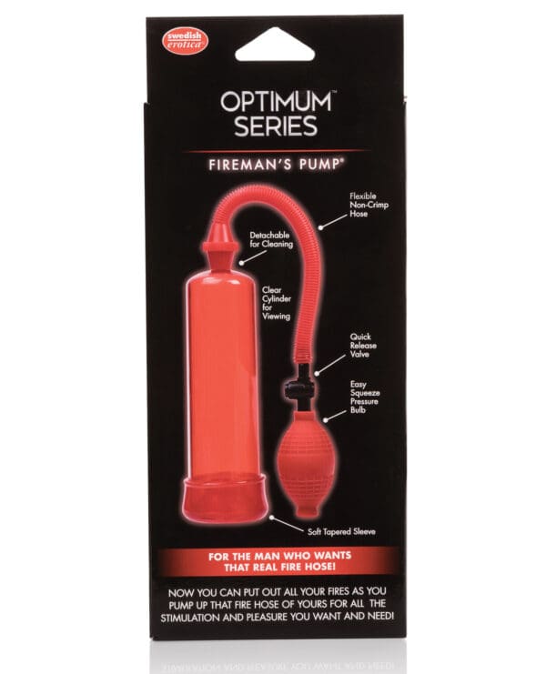 Fireman's Pump Masturbator - Red - Image 2