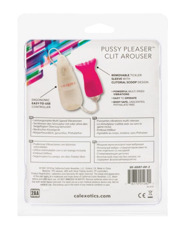 Pussy Pleaser Clit Arouser - Pink - Image 2
