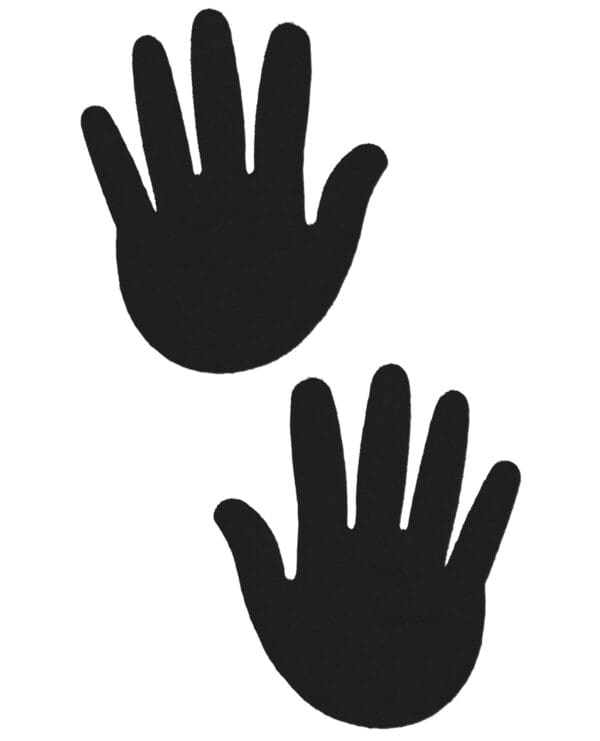 Pastease Basic Hands - Black O/S - Image 2
