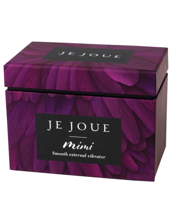Je Joue Mimi Clitoral Stimulator - 5 Speed 7 Pattern Black - Image 2