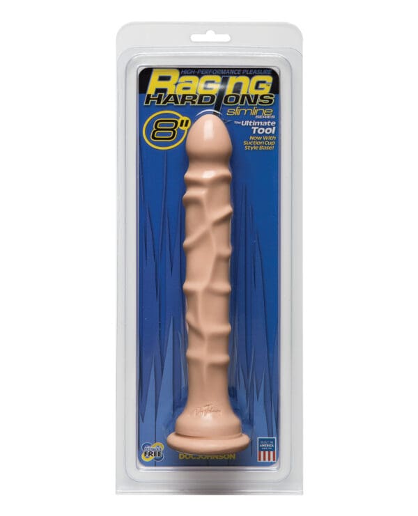 Raging Hard Ons Slimline 8" Dong w/Suction Cup