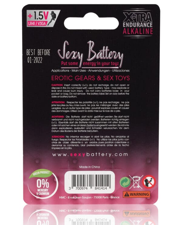 Sexy Battery LR41 / 3G-A - Box of 10 Three Packs - Image 3