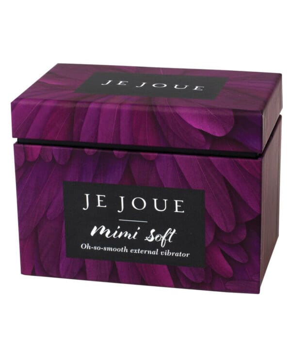 Je Joue Mimi Soft Clitoral Stimulator - 5 Speed 7 Pattern Black - Image 2