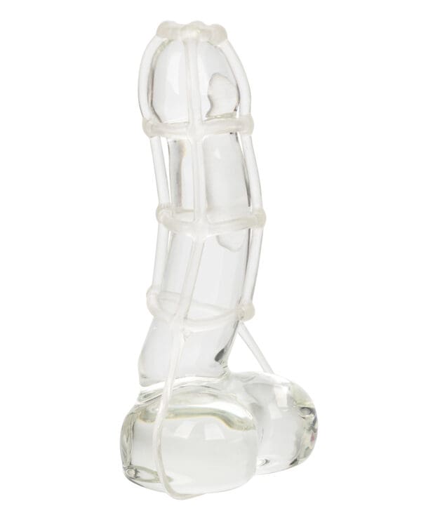 Cock Cage Enhancer - Clear - Image 5