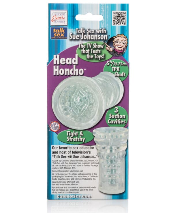 Sue Johanson Head Honcho - Clear - Image 2