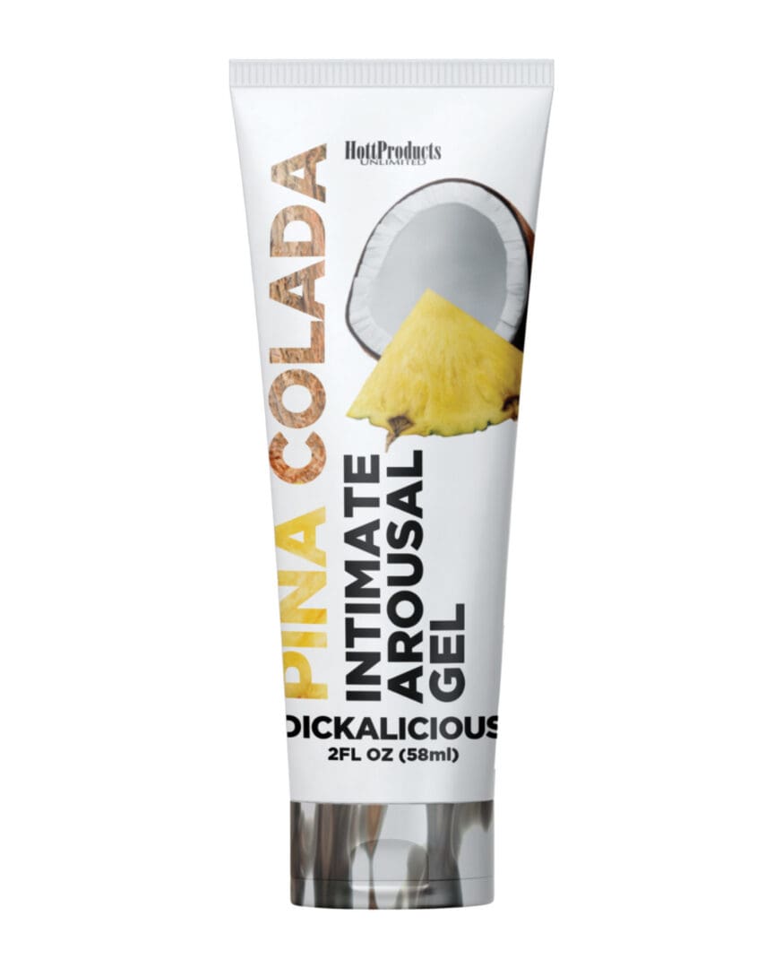 Dickalicious Penis Arousal Gel  2 oz - Pina Colada