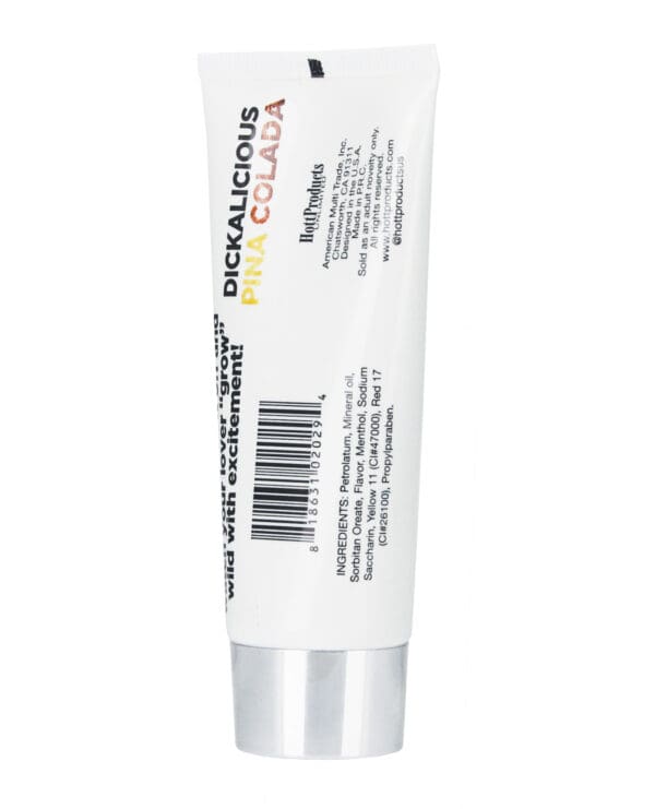 Dickalicious Penis Arousal Gel  2 oz - Pina Colada - Image 2