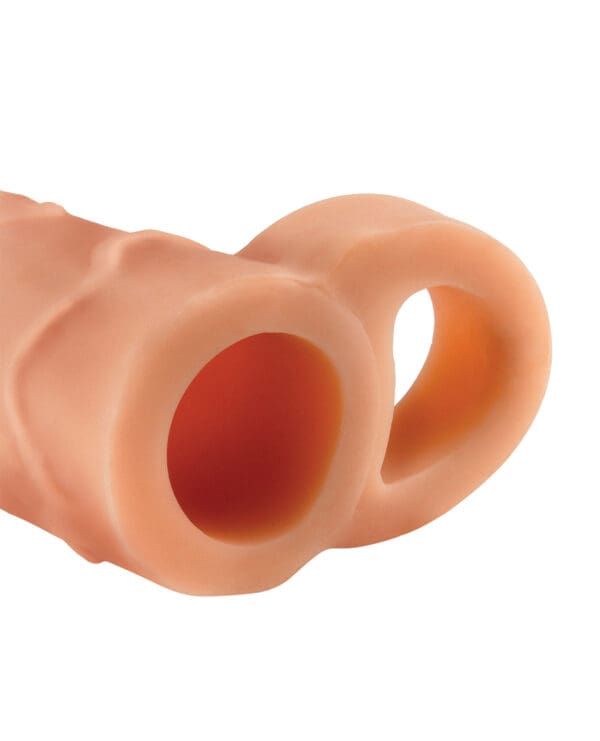 Fantasy X-tensions Perfect 2" Extension w/Ball Strap - Flesh - Image 3