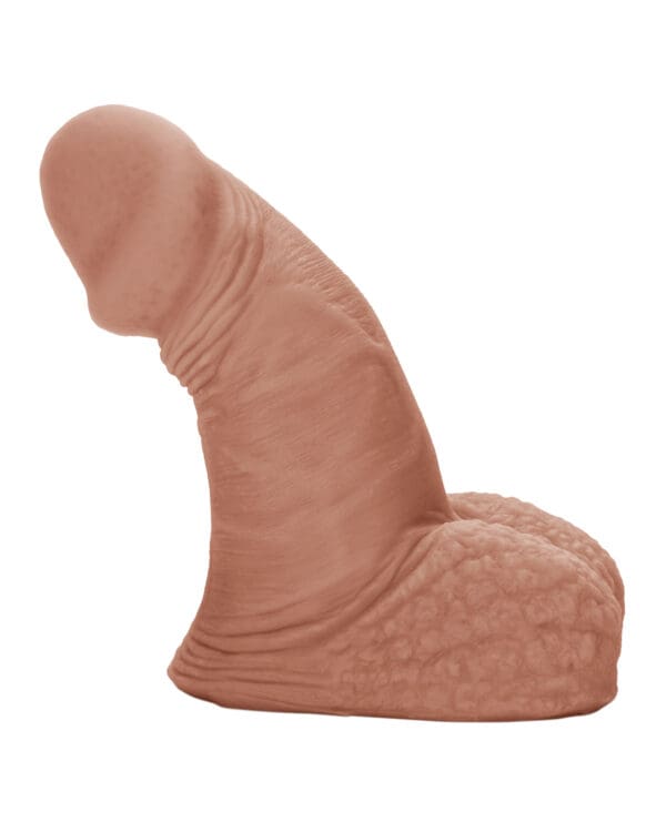 Packer Gear 4" Packing Penis - Brown - Image 4