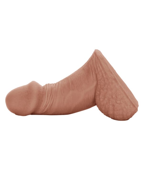 Packer Gear 4" Packing Penis - Brown - Image 5