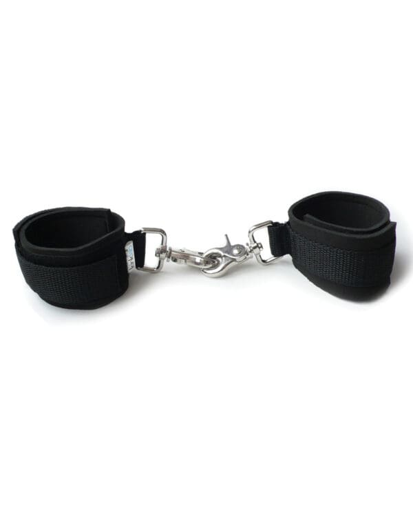 KinkLab Neoprene Cuffs - Black - Image 2