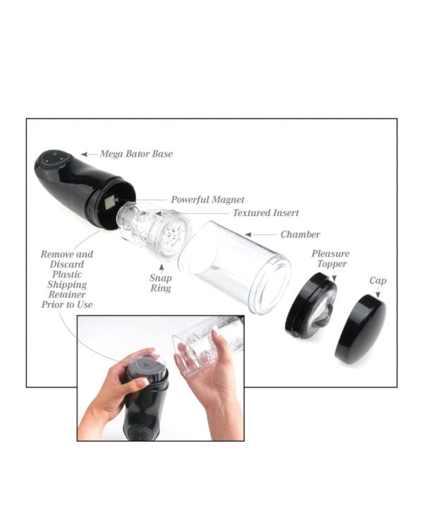 PDX Extreme Mega Bator Rechargeable Strokers - Mouth - Image 5