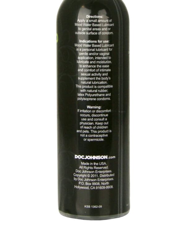 Mood Lube Water Based - 4 oz - Image 2