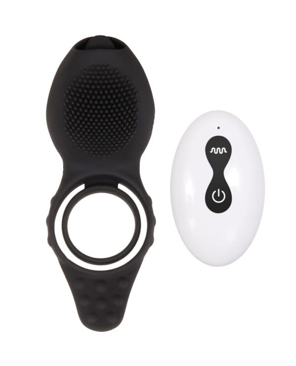 Zero Tolerance Mr. Flicker Vibrating Cock Ring - Black - Image 3