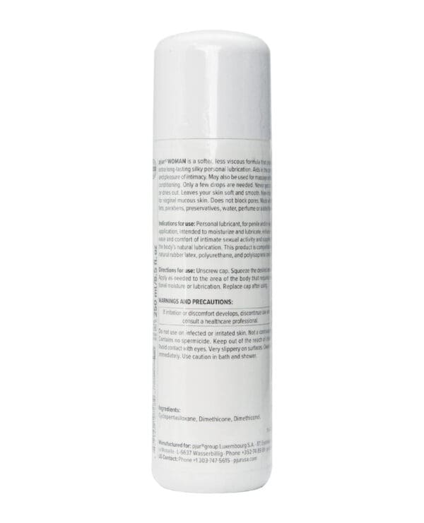 Pjur Woman Silicone Personal Lubricant - 250 ml Bottle - Image 2