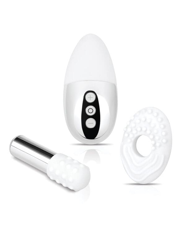 Le Wand Little Pleasures 6 pc Kit - Chrome - Image 2