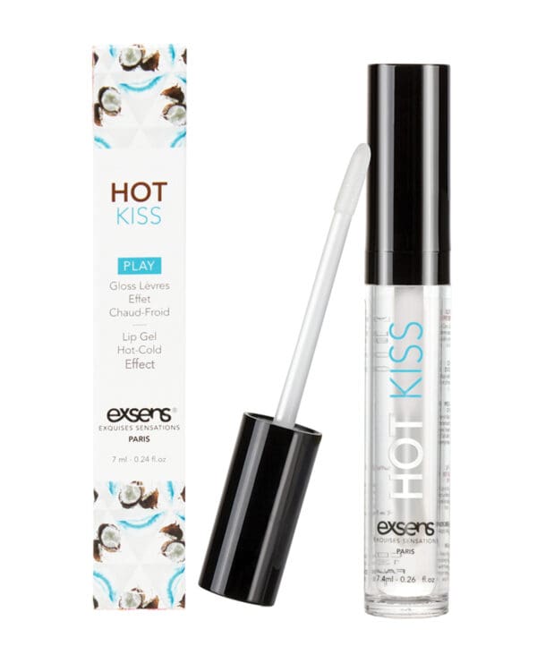 EXSENS of Paris Hot Kiss Play Lip Gloss - Coconut - Image 2