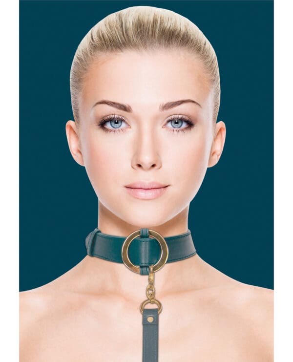 Shots Ouch Halo Collar w/Leash - Green - Image 5