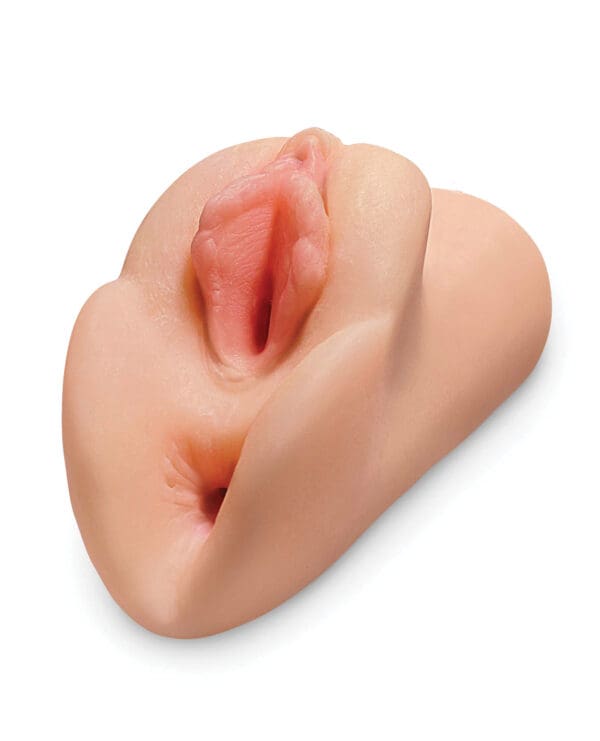 PDX Perfect Pussy Double Stroker - Ivory - Image 3