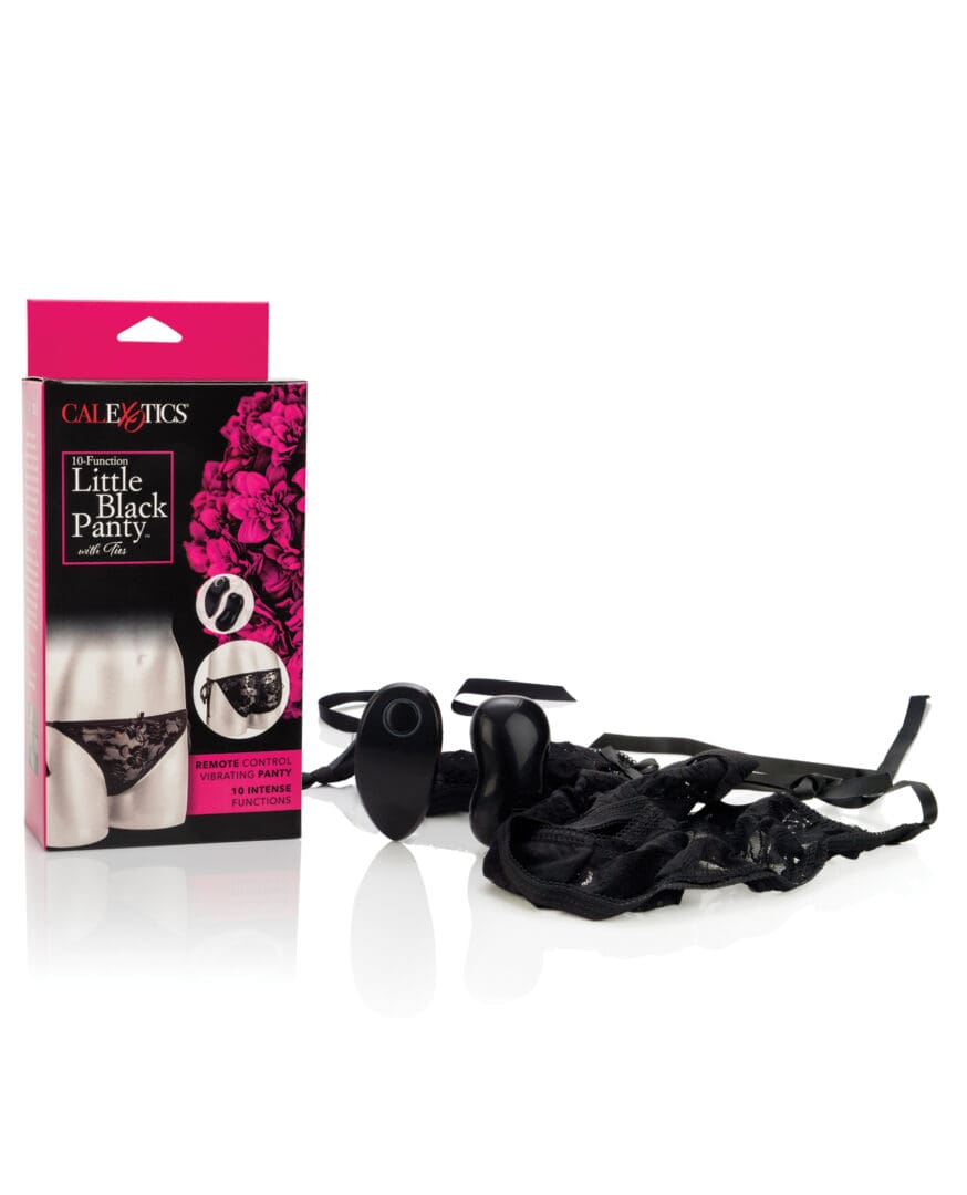 Jack Rabbit Remote Control Little Black Panty - 10 Function
