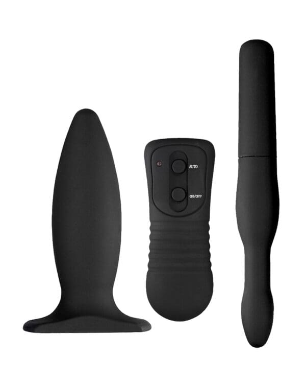 My 1st Anal Explorer Kit Vibrating Butt Plug and Please - Black - Image 2